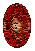 Flaming Heart as an Egg